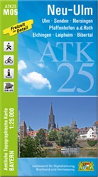 Landesamt für Digitalisierung Breitband un, Breitband und Vermessung Landesamt für Digitalisierung - ATK25-M05 Neu-Ulm (Amtliche Topographische Karte 1:25000)
