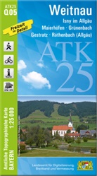 Landesamt für Digitalisierung Breitband un, Breitband und Vermessung Landesamt für Digitalisierung - ATK25-Q05 Weitnau (Amtliche Topographische Karte 1:25000)