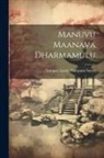 Vempati Laxmi Narayana Sastry - Manuvu Maanava Dharmamulu