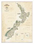 National Geographic Maps - National Geographic New Zealand Wall Map - Executive - Laminated (23.5 X 30.25 In)