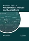 Matt Ferrier - Advanced Topics in Mathematical Analysis and Applications