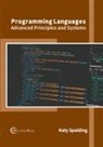 Katy Spalding - Programming Languages: Advanced Principles and Systems