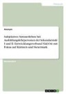Anonymous - Subjektives Stresserleben bei Ausbildungslehrpersonen der Sekundarstufe I und II. Entwicklungsverbund Süd-Ost mit Fokus auf Kärnten und Steiermark