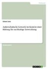 Simon Janz - Außerschulische Lernorte im Kontext einer Bildung für nachhaltige Entwicklung