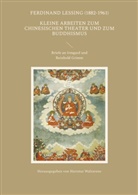 Ferdinand Lessing, Hartmut Walravens - Kleine Arbeiten zum chinesischen Theater und zum Buddhismus