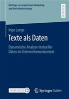 Ingo Lange - Texte als Daten