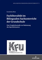 Lieselotta Botz, Lars Schmelter - Fachliteralität im Bilingualen Sachunterricht der Grundschule