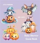 Lulu And Bell - Halloween Baby Shower Guest Book (hardback)