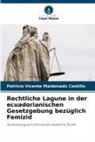 Patricio Vicente Maldonado Castillo - Rechtliche Lagune in der ecuadorianischen Gesetzgebung bezüglich Femizid