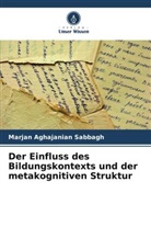 Marjan Aghajanian Sabbagh - Der Einfluss des Bildungskontexts und der metakognitiven Struktur