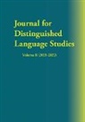 Donna Bain Butler, Yalun Zhou - Journal for Distinguished Language Studies Volume 8 (2021-2022)