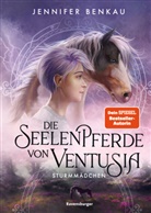Jennifer Benkau - Die Seelenpferde von Ventusia, Band 3: Sturmmädchen (Abenteuerliche Pferdefantasy ab 10 Jahren von der Dein-SPIEGEL-Bestsellerautorin)