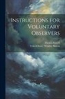 Thomas Russell, United States Weather Bureau - Instructions for Voluntary Observers