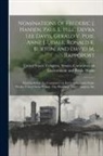 United States Congress Senate Comm - Nominations of Frederic J. Hansen, Paul L. Hill, Devra Lee Davis, Gerald V. Poje, Anne J. Udall, Ronald K. Burton, and David M. Rappoport: Hearing Bef