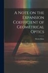 Morris Kline - A Note on the Expansion Coefficient of Geometrical Optics