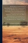 João Carlos Feo Cardozo de Castellobran - Memorias Contendo A Biographia Do Vice Almirante Luiz Da Motta Feo E Torres, A Historia Dos Governadores E Capitaens Generaes De Angola, Desde 1575 At
