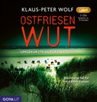 Klaus-Peter Wolf, Klaus-Peter Wolf - Ostfriesenwut, 2 Audio-CD, 2 MP3 (Audiolibro)