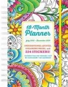 Editors of Thunder Bay Press - 2024 Coloring Planner