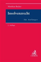 Matthias Becker - Insolvenzrecht für Anfänger