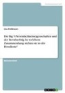 Lisa Fressmann - Die Big 5 Persönlichkeitseigenschaften und der Berufserfolg. In welchem Zusammenhang stehen sie in der Hotellerie?