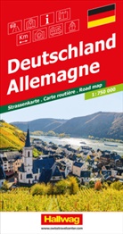 Hallwag Kümmerly+Frey AG, Hallwag Kümmerly+Frey AG - Deutschland Strassenkarte 1:750 000