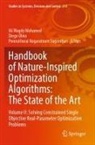 Ali Wagdy Mohamed, Ponnuthurai Nagaratnam Suganthan, Diego Oliva, Ponnuthurai Nagaratnam Suganthan - Handbook of Nature-Inspired Optimization Algorithms: The State of the Art