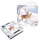 Kartenbox. Doppelkarte - Tom Smith - Deluxe -Stag
