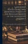 Assembly of the Territory of Nebraska - Laws, Joint Resolutions, and Memorials Passed at the Regular Session of the Legislative Assembly