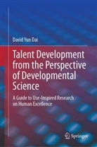 David Yun Dai - Talent Development from the Perspective of Developmental Science