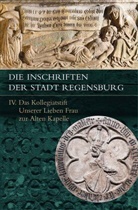Walburga Knorr, Werner Mayer - Die Inschriften der Stadt Regensburg