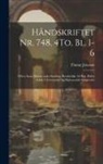 Finnur Jónsson - Håndskriftet Nr. 748, 4To, Bl. 1-6: I Den Arna-Magnæanske Samling (Brudstykke Af Den Ældre Edda) I Fototypisk Og Diplomatisk Gengivelse