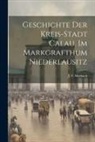 J. F. Merbach - Geschichte Der Kreis-stadt Calau, Im Markgrafthum Niederlausitz