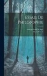 Pierre Prevost, Georges Louis Le Sage - Essais De Philosophie