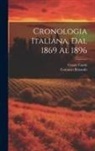 Cesare Cantù, Costanzo Rinaudo - Cronologia Italiana, Dal 1869 Al 1896