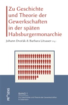 Johann Dvo¿ák, Johann Dvorák, Litsauer, Barbara Litsauer - Zu Geschichte und Theorie der Gewerkschaften in der späten Habsburgermonarchie