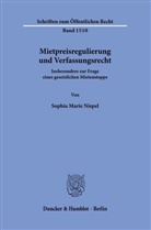 Sophia Marie Nispel - Mietpreisregulierung und Verfassungsrecht.