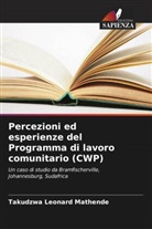 Takudzwa Leonard Mathende - Percezioni ed esperienze del Programma di lavoro comunitario (CWP)