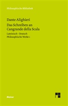 Dante Alighieri, Thomas Ricklin - Das Schreiben an Cangrande della Scala
