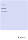 Grant Allen - Philistia