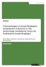 Anonymous - Untersuchungen zu Joseph Berglingers musikalischen Scheiterns in "Das merkwürdige musikalische Leben des Tonkünstlers Joseph Berglinger"