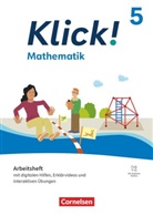 Thomas (Dr.) Breucker, Hanne Fuchs, Daniel Jacob - Klick! - Fächerübergreifendes Lehrwerk für Lernende mit Förderbedarf - Mathematik - Ausgabe ab 2024 - 5. Schuljahr