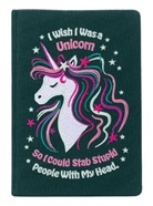 Insight Editions, Insight Editions, Insight Edtiions, Insight Editions - I Wish I Was A Unicorn Embroidered Journal