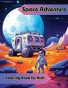 A. Hazra, Arindam Hazra - Space Adventure Coloring Book for Kids