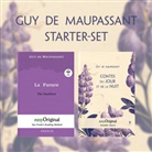 Guy de Maupassant, EasyOriginal Verlag, Ilya Frank - Guy de Maupassant (with 2 MP3 audio-CDs) - Starter-Set - French-English, m. 2 Audio-CD, m. 2 Audio, m. 2 Audio, 2 Teile
