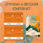 Gustavo Adolfo Bécquer, EasyOriginal Verlag, Ilya Frank - Leyendas de Bécquer (with 5 MP3 audio-CDs) - Starter-Set - Spanish-English, m. 5 Audio-CD, m. 5 Audio, m. 5 Audio, 5 Teile