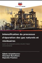 Ojbek Aripdzhanov, Shavkat Nurullaev, Hajrulla Pulatov - Intensification du processus d'épuration des gaz naturels et résiduaires