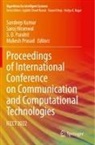 S D Purohit et al, Saroj Hiranwal, Sandeep Kumar, Mukesh Prasad, S. D. Purohit - Proceedings of International Conference on Communication and Computational Technologies