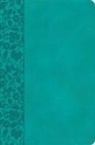 Holman Bible Publishers - KJV Giant Print Reference Bible, Teal Leathertouch, Indexed