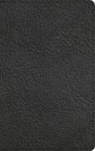 Holman Bible Publishers - NASB Single-Column Personal Size Bible, Holman Handcrafted Collection, Black Premium Goatskin