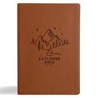 Holman Bible Publishers - KJV Explorer Bible for Kids, Brown Leathertouch